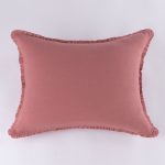 Amity home sadie duvet in blush   ruffled edge
