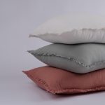 Amity home sadie duvet in mineral   ruffled edge detail
