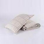 Amity home cunningham duvet in grey   wavy textured pattern