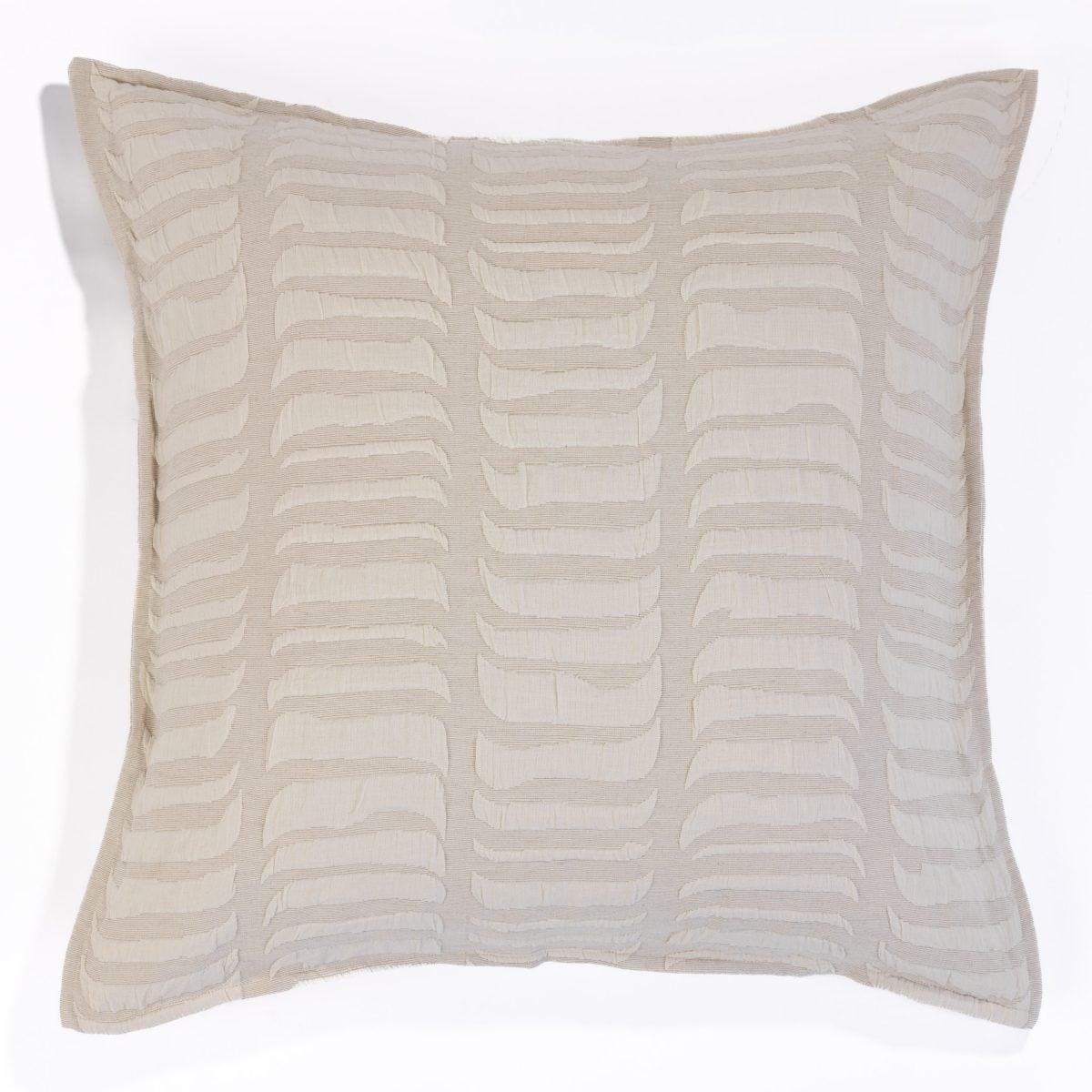 Amity home cunningham duvet in natural   raised arch pattern