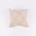 Amity home miko duvet cover set in natural   textured diamond pattern