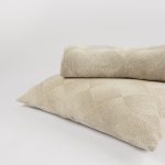 Amity home miko duvet cover set in natural   textured geometric pattern