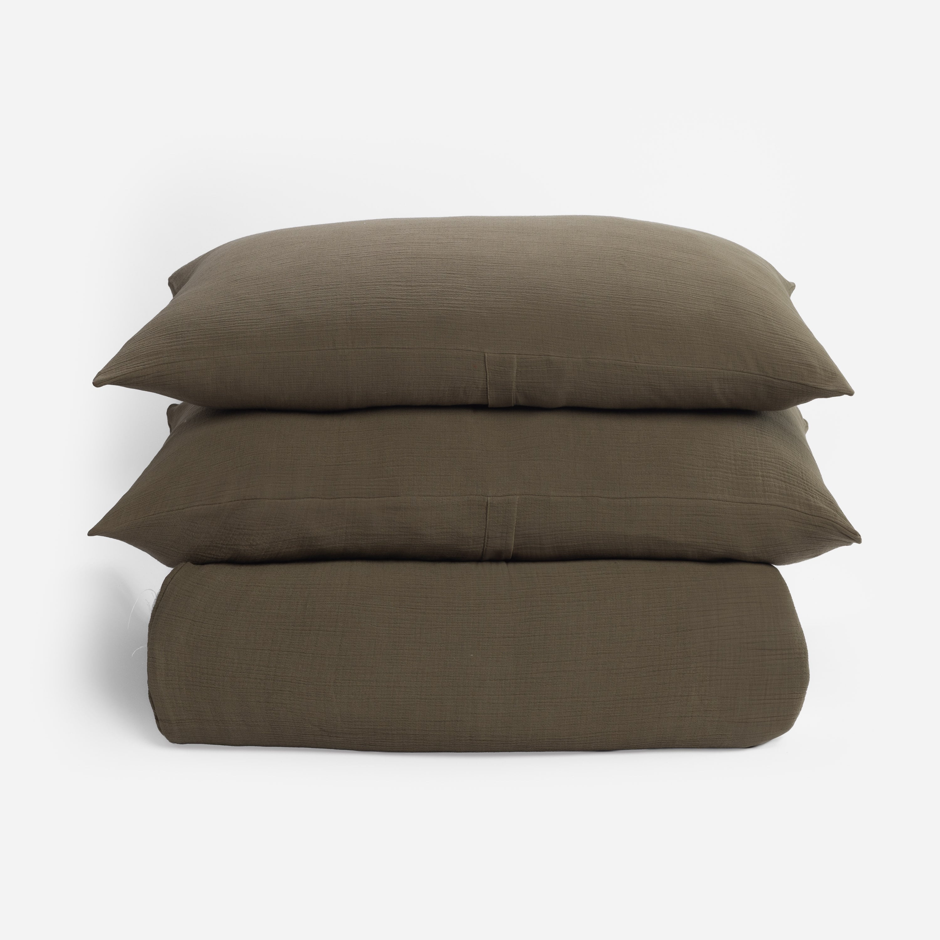 15505lmal37 | Amity Home Amity home jenski duvet cover pillows in laurel soft crinkled texture