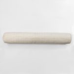 Amity home aman tube pillow in ivory   subtle textured weave