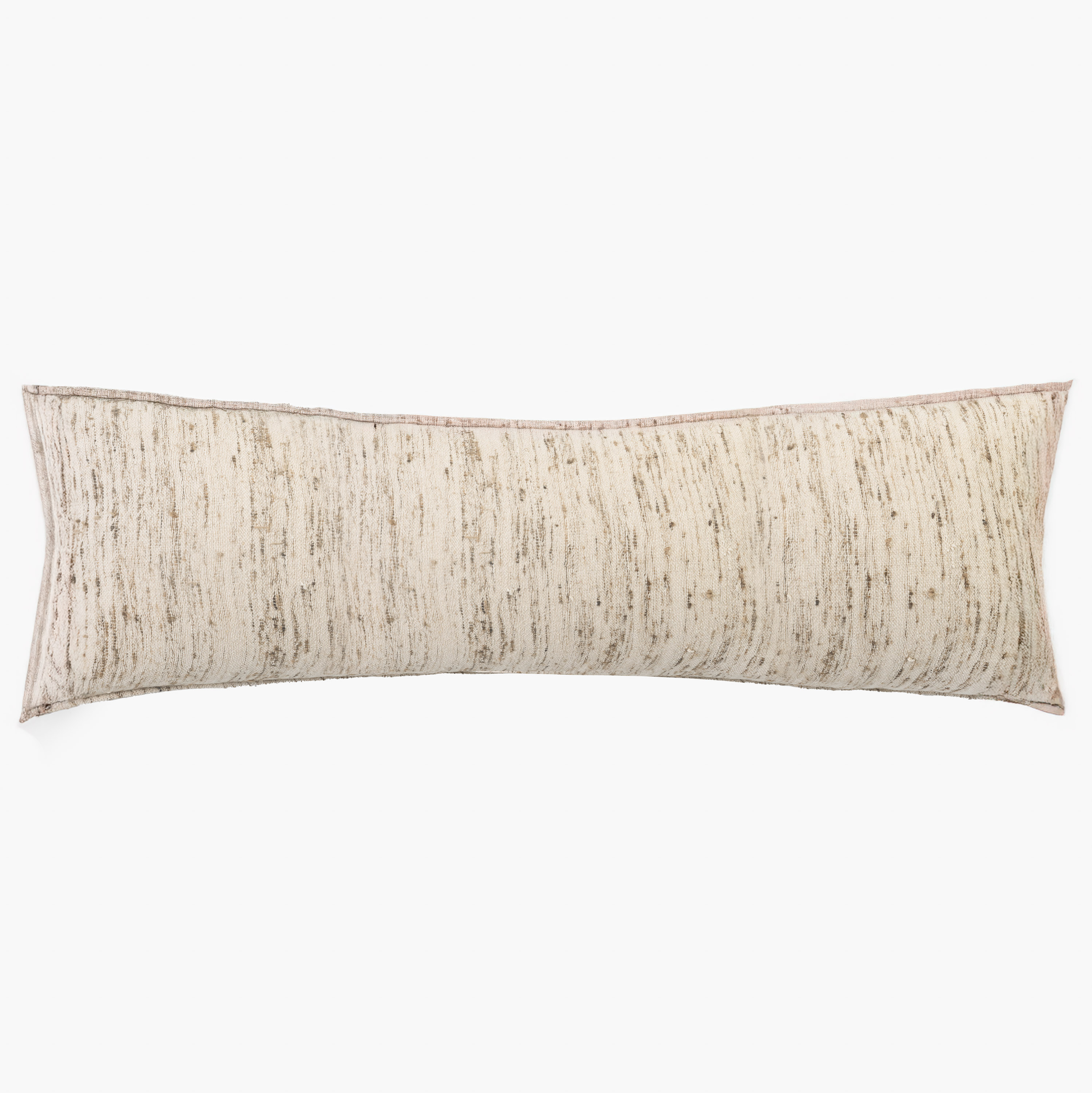 15515bp1 | Amity Home Amity home clyde pillow long bolster in natural textured slub weave