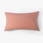 Amity home crimson creek delight duvet cover in red gingham   classic check pattern