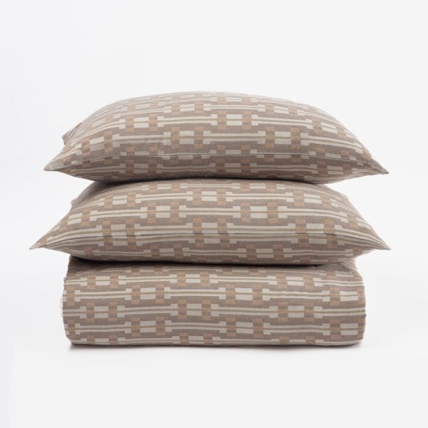 COHEN DUVET COVER, GINGER