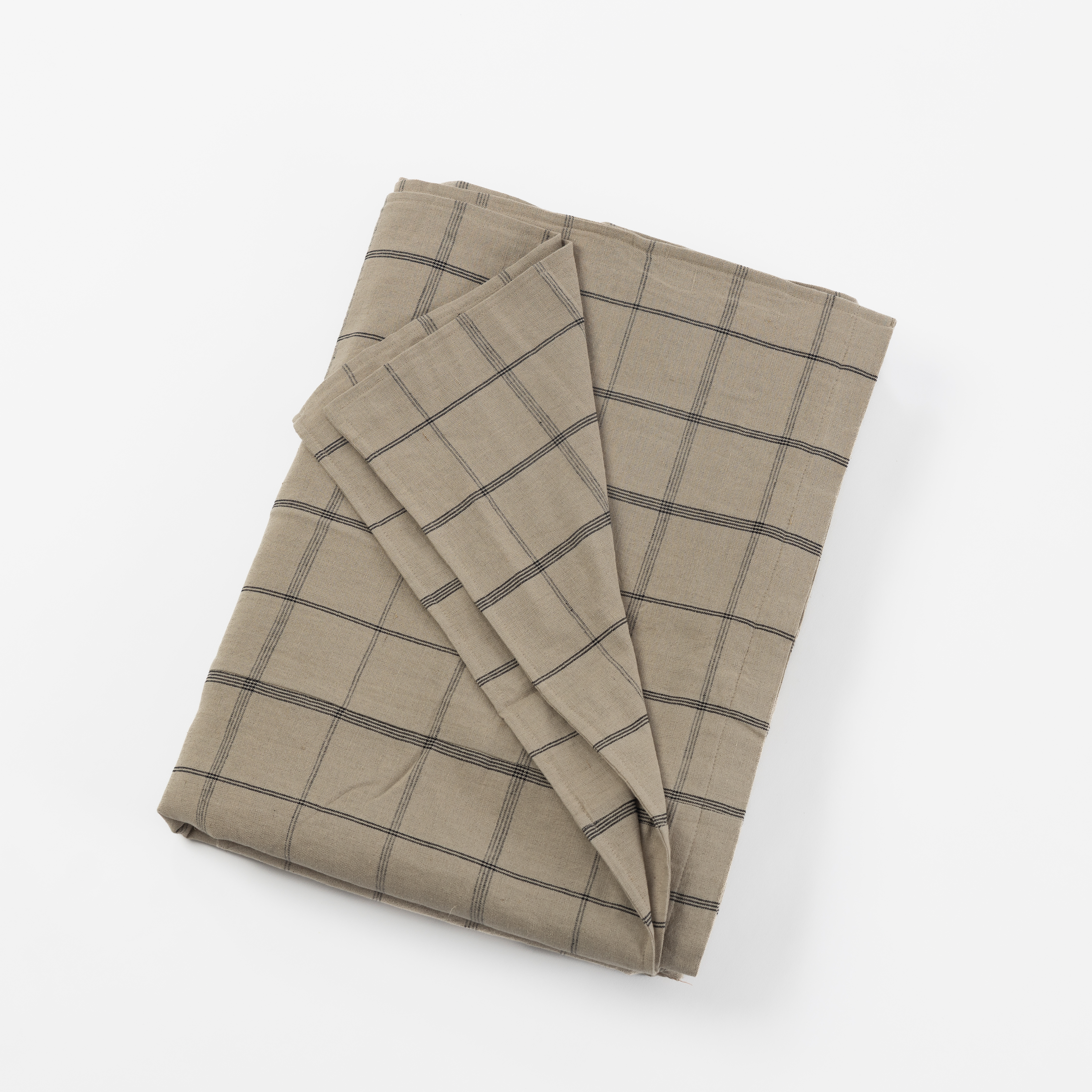 15537mq | Amity Home Amity home nelson duvet cover in mushroom plaid grid pattern