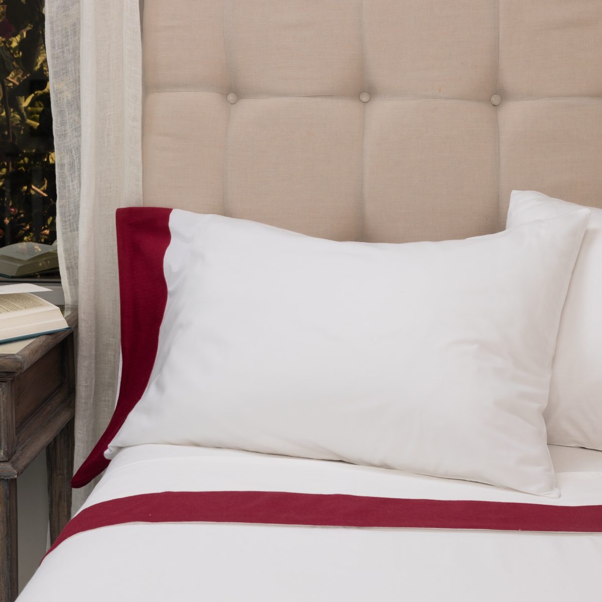 Camden Sheet Set, Red - Image 3