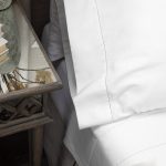 Amity home murano sheet set in white   hemstitched detail