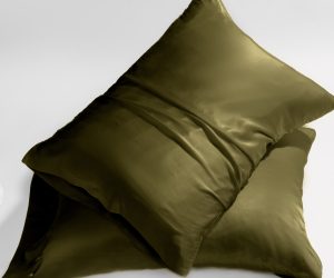 Amity home caressa beautycase in avocado   silky smooth finish