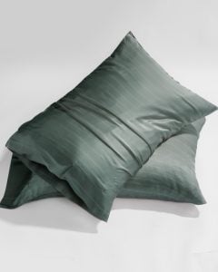 Amity home caressa beautycase in blue surf   subtle sateen stripe