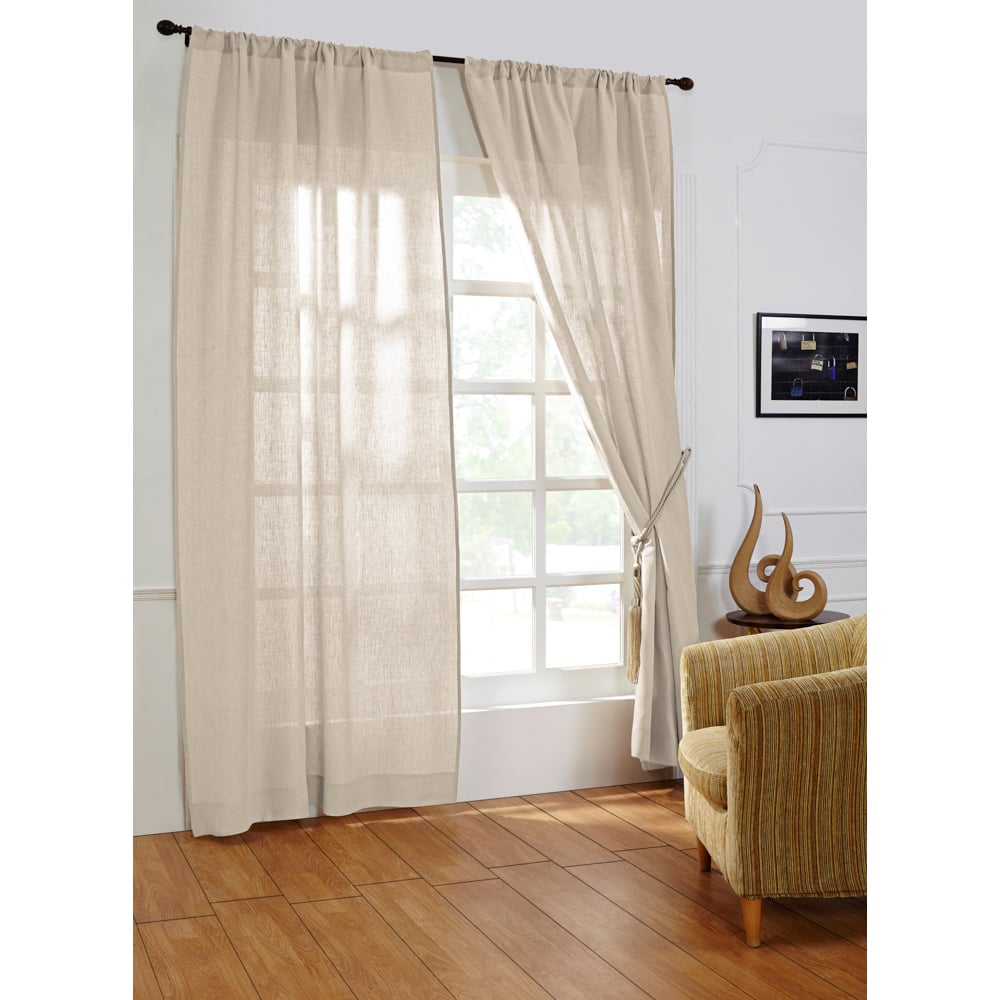 Damaralinencurtainivory122391 | Amity Home