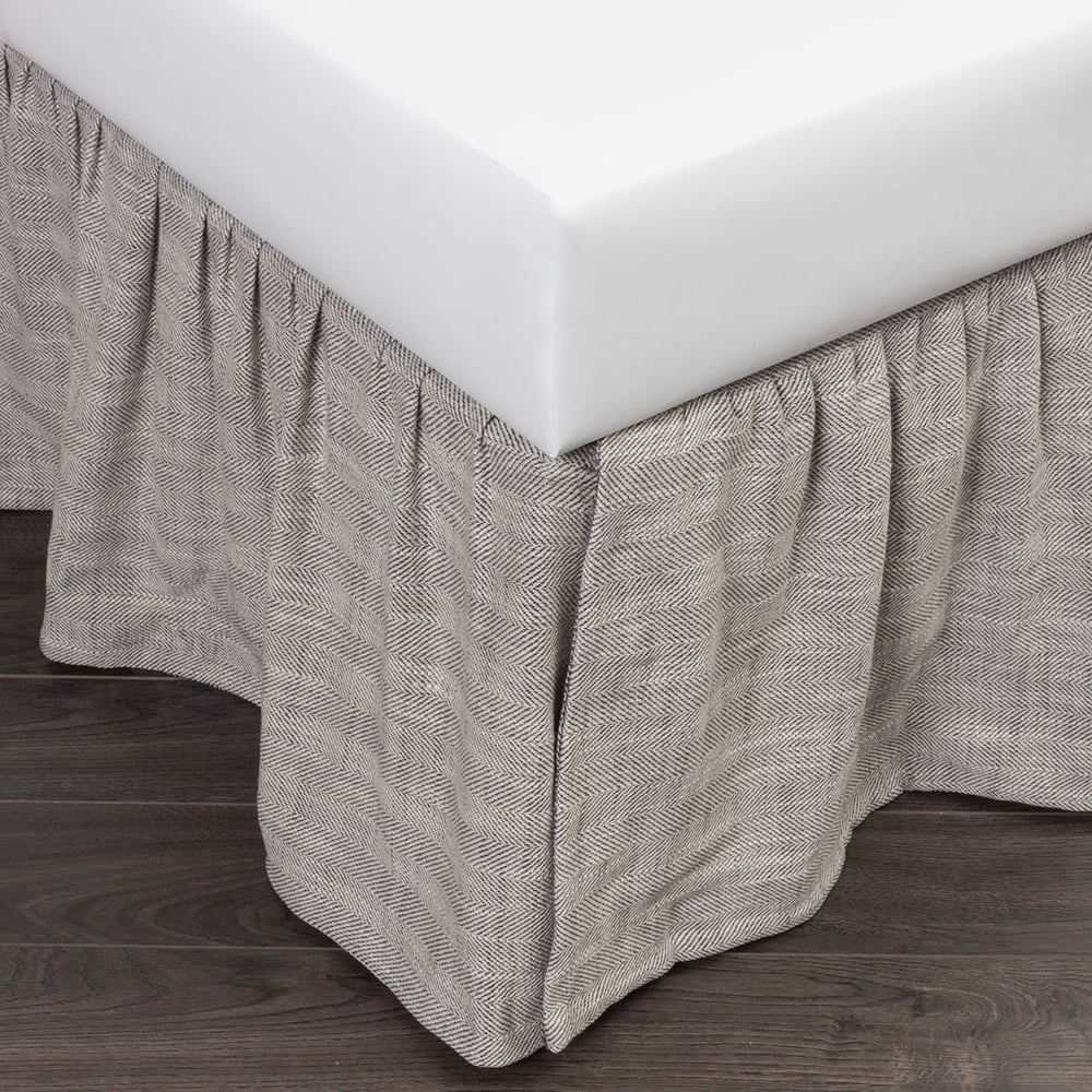 Loganbedskirtgrey114901 | Amity Home