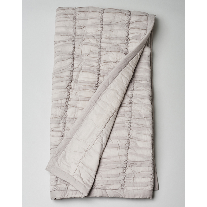 Ruchedgreytoddlerquilt76971 | Amity Home