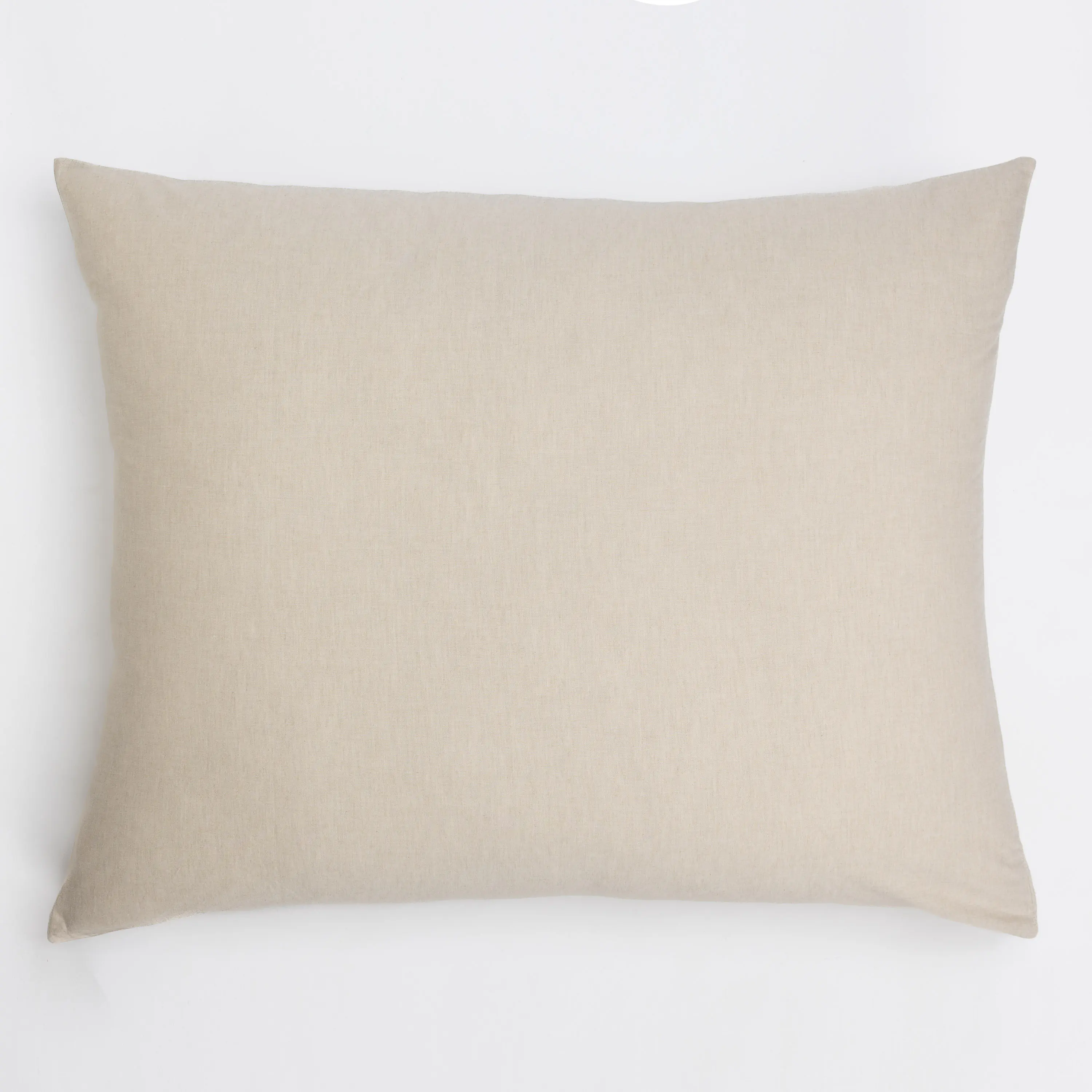15550wdes2 | Amity Home Beige textured throw pillow resting on a white surface plain and minimalist look