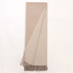 Amity home donel super throw in natural   soft lambswool angora