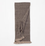 Amity home celeste super throw in chestnut   textured weave