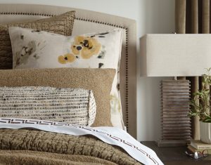 Amity home andrea body pillow in bronze   quilted texture