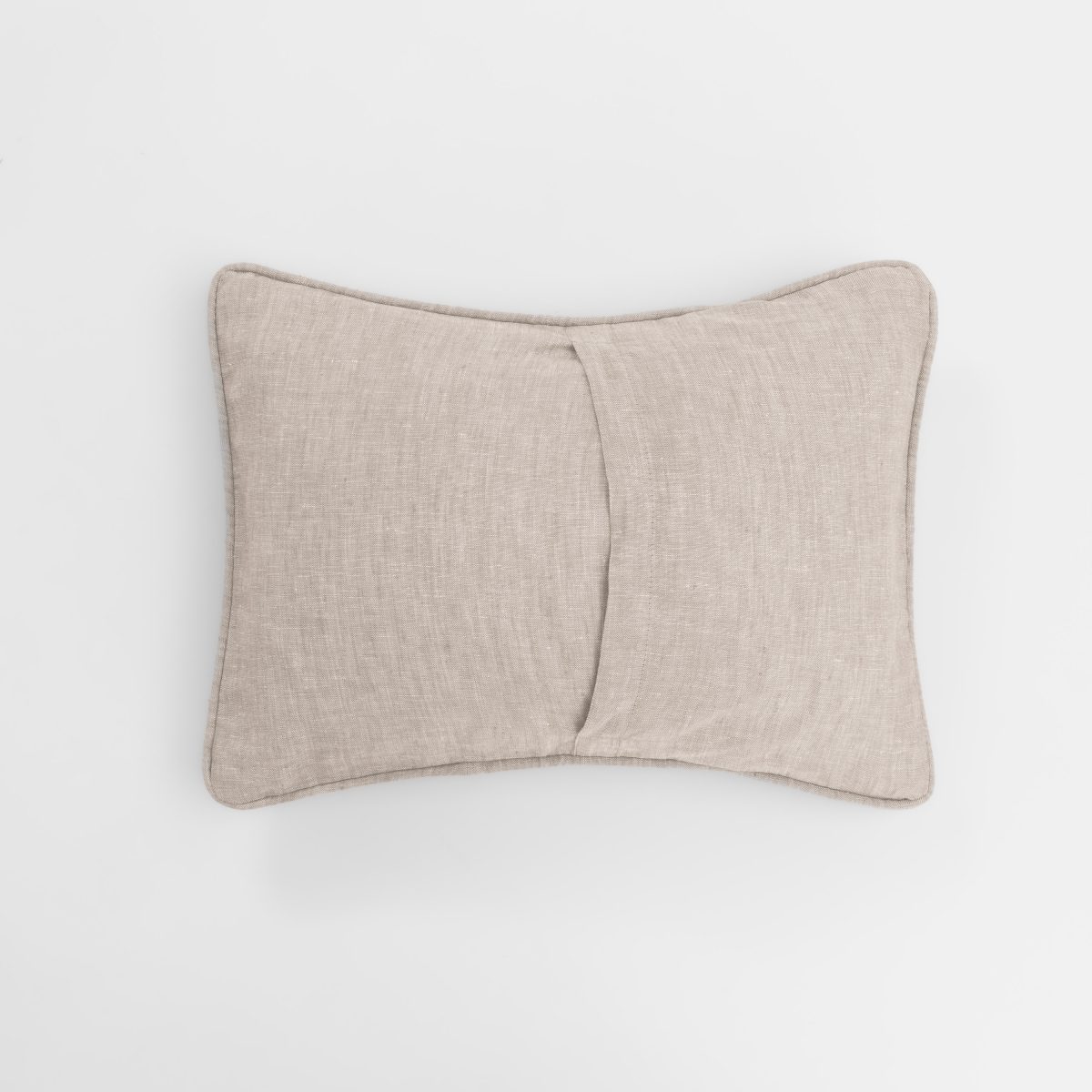 Amity home catalina lumbar pillow in natural   linen texture