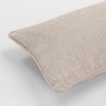 Amity home catalina lumbar pillow in natural   linen texture
