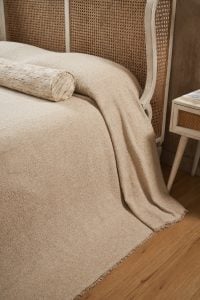 Amity home andrea bedspread in ivory   textured weave