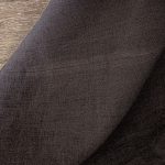 Amity home ranier linen bedspread in asphalt   natural linen weave