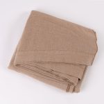 Amity home burhan coverlet in terracotta   diagonal ribbed weave