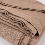 Amity home burhan coverlet in terracotta   textured weave