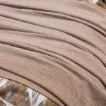 Amity home burhan coverlet in terracotta   woven texture