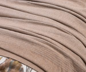 Amity home burhan coverlet in terracotta   woven texture