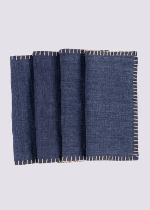 Bryce linen cocktail napkin