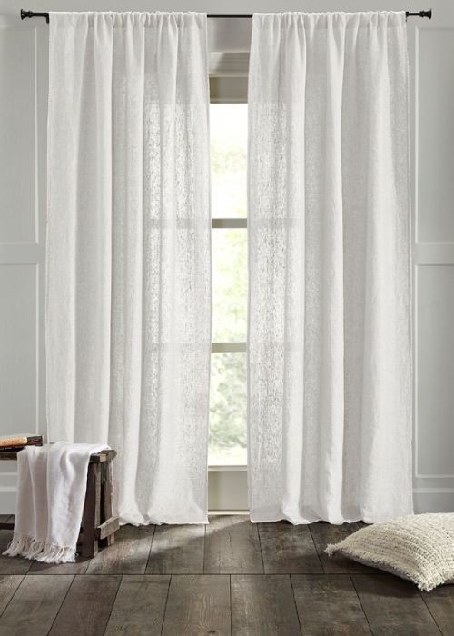 Bryce linen curtain