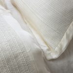 Amity home christelle quilt in ivory   shirred texture