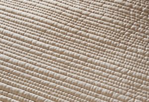 Amity home christelle quilt in oyster   channel stitched