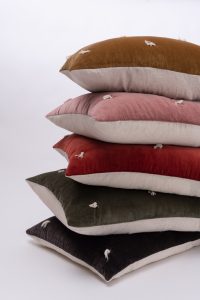 Amity home hawke quilt in brick   tufted velvet design