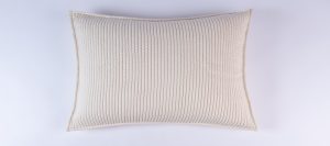Amity home hancock sham in ivory   channel quilted