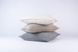 Amity home hancock coverlet in ivory   chunky bobble knit texture