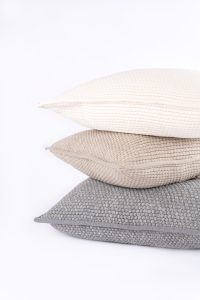 Amity home hancock coverlet in ivory   textured waffle knit