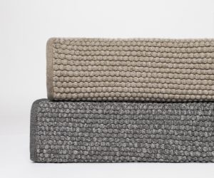 Amity home hancock sham in natural   bubble knit texture