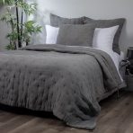 Dalton Quilt, Flannel Grey - Image 2