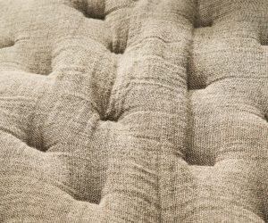 Amity home gibbons  dalton collection in natural linen   tufted texture