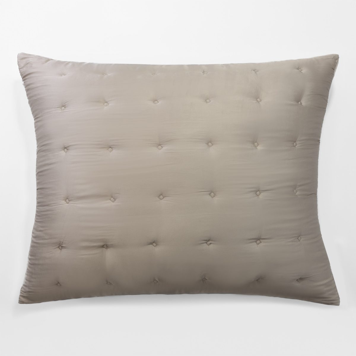 Amity home fairchild sham in oyster   tufted design