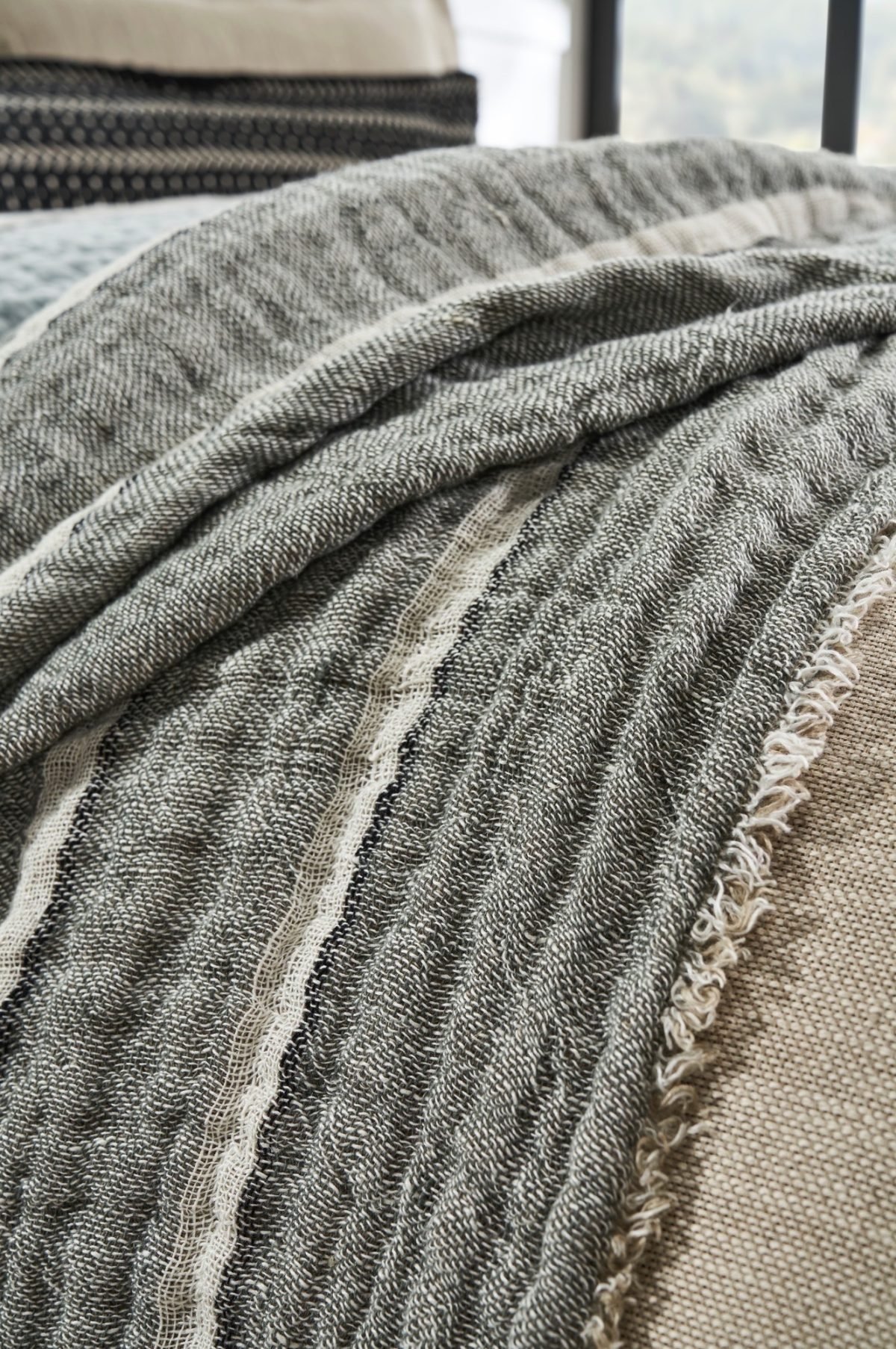 AKIN COVERLET, KALE - Image 2