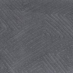 Amity home mateo coverlet swatch in grey   textured chevron pattern