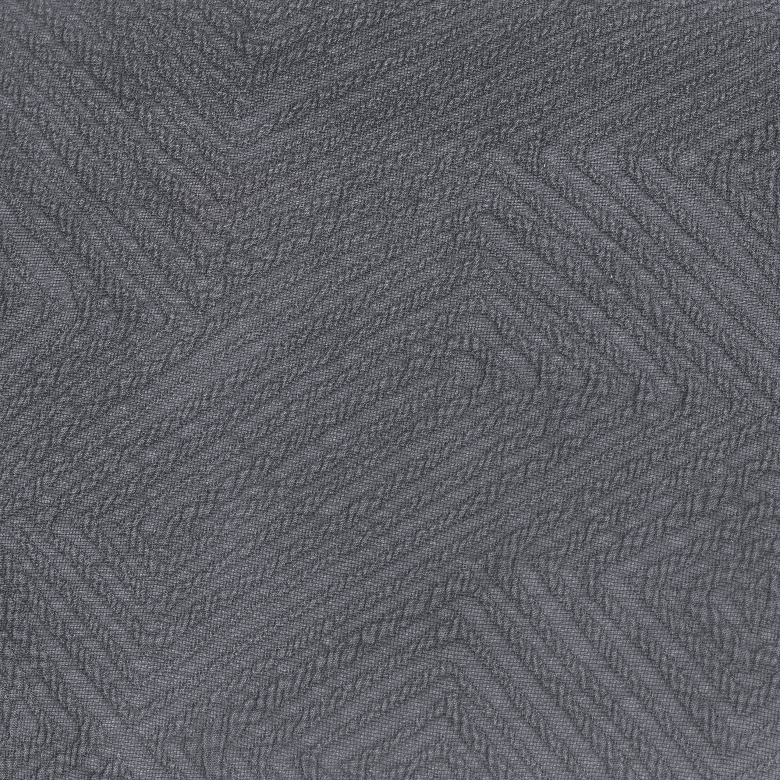 Cc1059g57 | Amity Home Amity home mateo coverlet swatch in grey textured chevron pattern