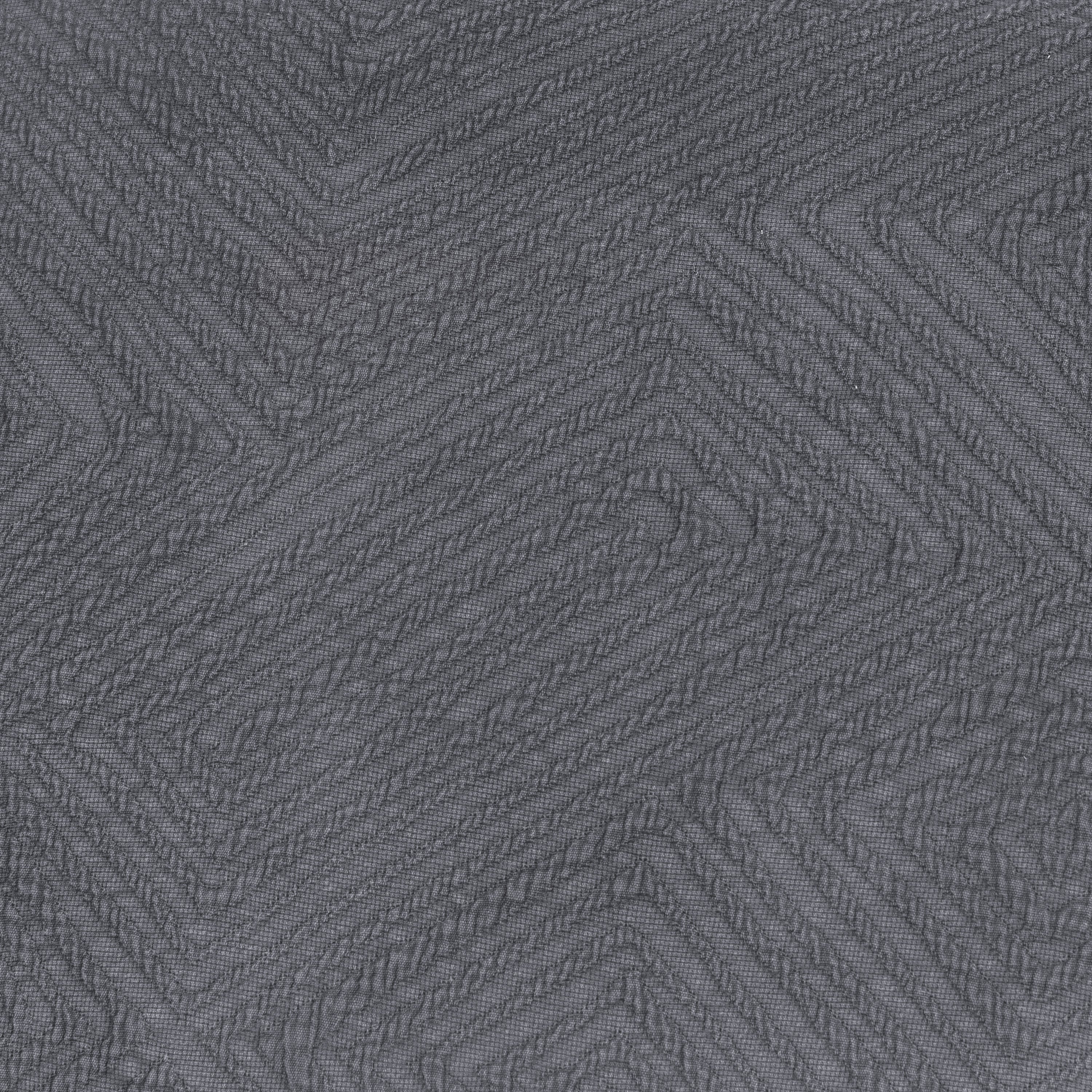 Cc1059g57 | Amity Home Amity home mateo coverlet swatch in grey textured chevron pattern