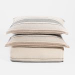 Amity home meyers coverlet in ochre   striped quilted design