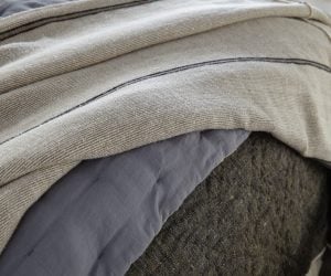 Amity home adley  rhodes throw in natural stripe   textured weave