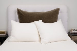 Amity home saunders sham in cypress dutch   ribbed corduroy texture